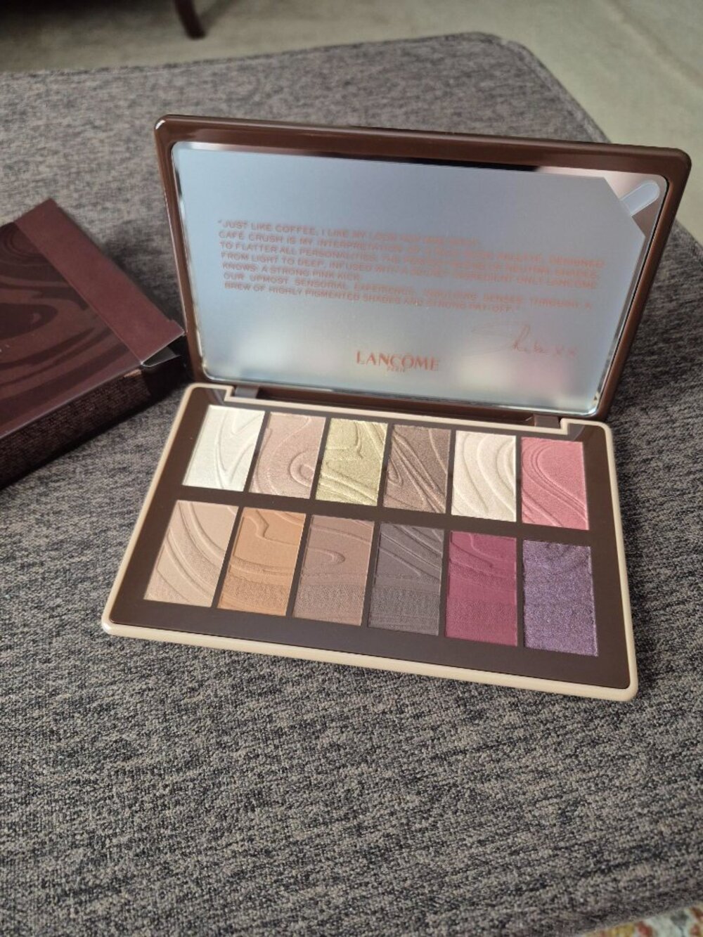 Lancôme Idôle Café Crush Eyeshadow Palette - NIB